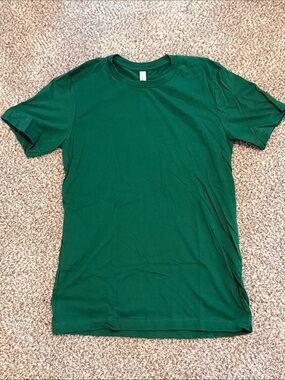Bella Canvas Men's Crew Neck T-Shirt - Forest Green